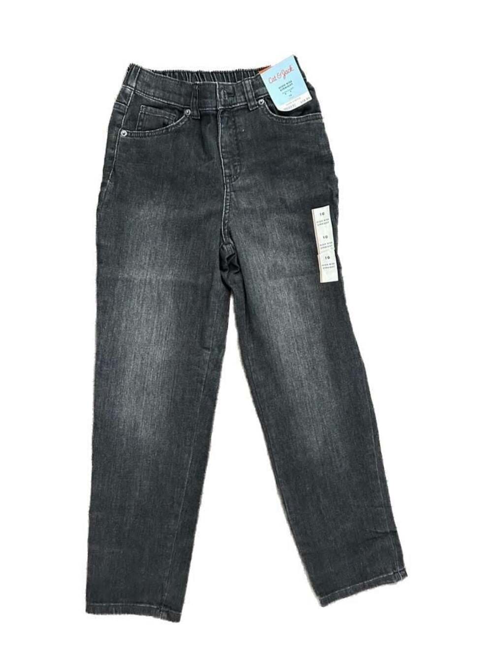 Cat & Jack Girls‎ High-Rise Straight Ankle Length Super Stretch Jeans